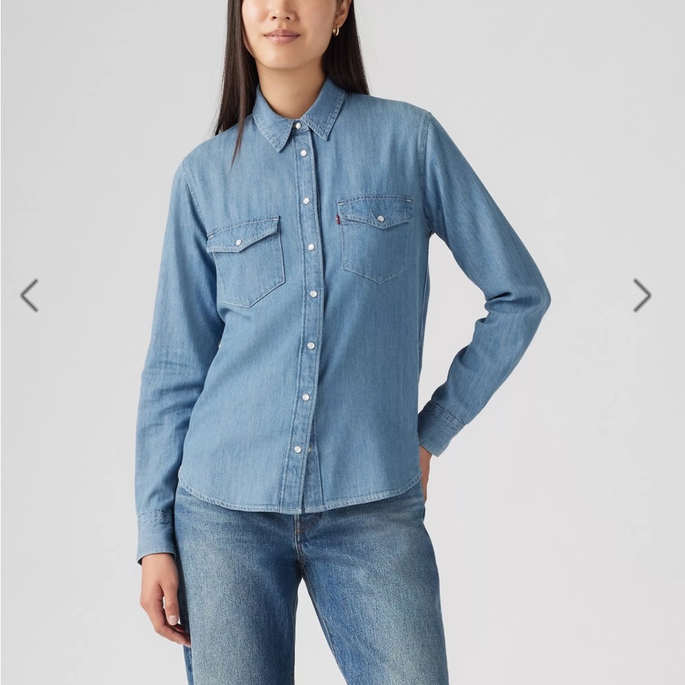 ICONIC WESTERN LINEN+ DENIM SHIRT